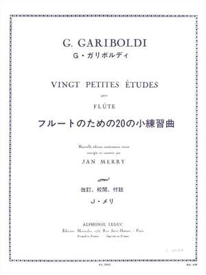 Giuseppe Gariboldi: 20 Petites Etudes Opus 132
