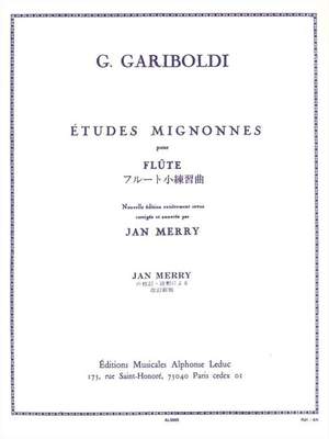 Giuseppe Gariboldi: Etudes mignonnes Op. 131