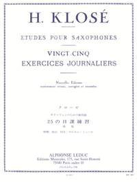 Hyacinthe-Eléonore Klosé: 25 Exercices journaliers
