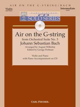 Bach: Air on the G String (CD Solo Series)