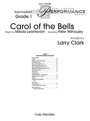 Leontovich: Carol of the Bells (arr. L.Clark)