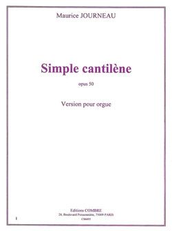 Journeau: Simple Cantilène Op.50