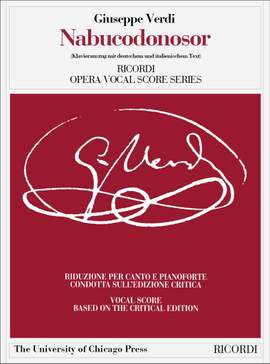 Verdi: Nabucco (Nabucodonosor) (Crit.Ed. German & Italian)