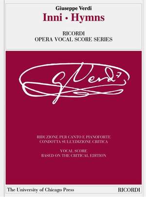 Verdi: Hymns (Crit.Ed.)