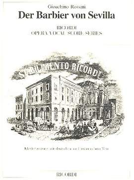 Rossini: Il Barbiere di Siviglia (Crit.Ed. German & Italian)