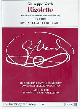 Verdi: Rigoletto (Crit.Ed. German & Italian)