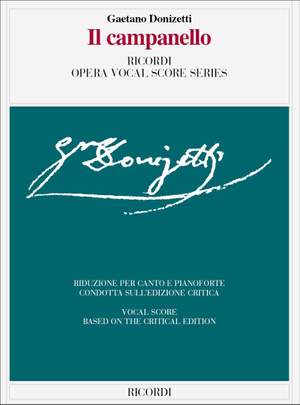 Donizetti: Il Campanello (Crit.Ed.)