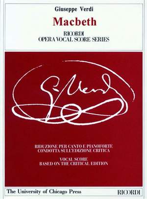 Verdi: Macbeth (Crit.Ed.)