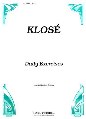 Hyacinthe-Eléonore Klosé: Daily Exercises