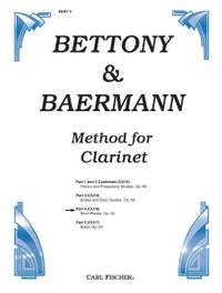 Bettoney: Bettoney & Baermann Method Vol.4
