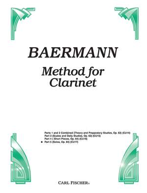 Harry Bettoney_Carl Baermann: Complete Method 5 Op.64