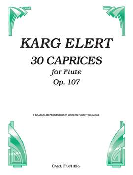 Sigfrid Karg-Elert: 30 Caprices Op.107