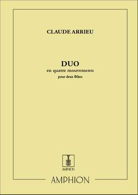 Arrieu: Duo en 4 Mouvements