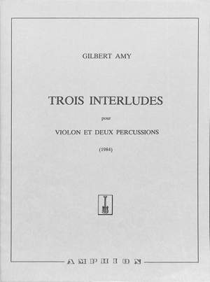 Amy: 3 Interludes