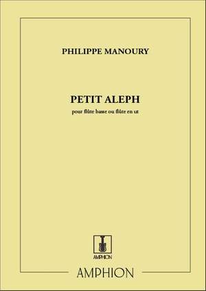Manoury: Petit Aleph Op.12
