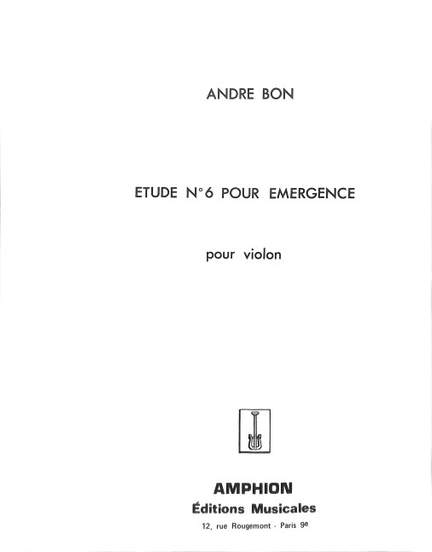 Bon: Emergence No.6