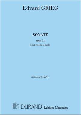 Grieg: Sonata Op.13 in G minor