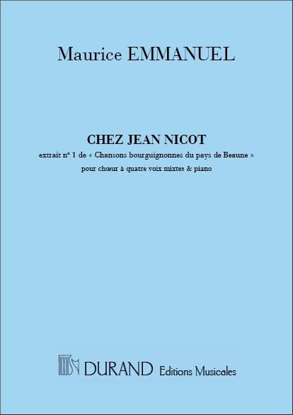 Emmanuel: 30 Chansons bourguignonnes