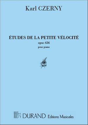 Czerny: Etudes de la petite Vélocité Op.636 (Durand)