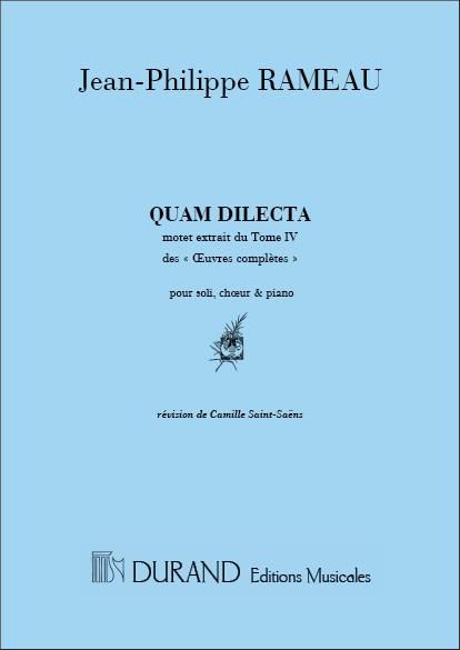 Rameau: Quam dilecta