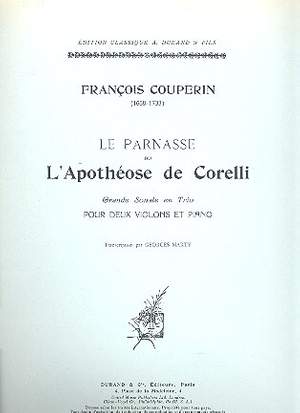 Couperin: Le Parnasse, ou l'Apothéose de Corelli