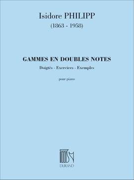 Philipp: Gammes en doubles Notes