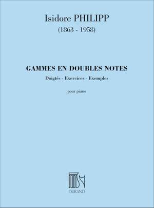 Philipp: Gammes en doubles Notes