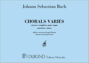 Bach: Chorals variés Vol.4: BWV649 - BWV668