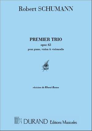 Schumann: Trio No.1, Op.63
