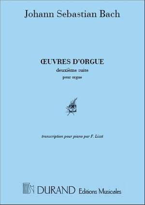 Bach: Oeuvres d'Orgue Vol.2