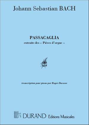 Bach: Passacaglia BWV582 (transc. J.J.Roger-Ducasse)
