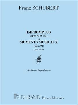 Schubert: Moments musicaux & Impromptus (ed. J.J.Roger-Ducasse)