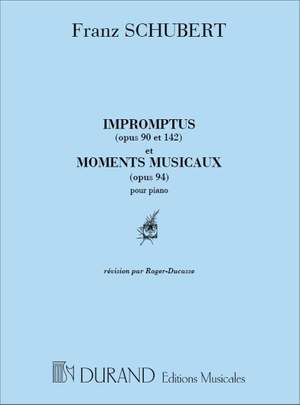 Schubert: Moments musicaux & Impromptus (ed. J.J.Roger-Ducasse)