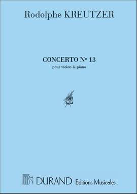 Kreutzer: Concerto No.13 in D major