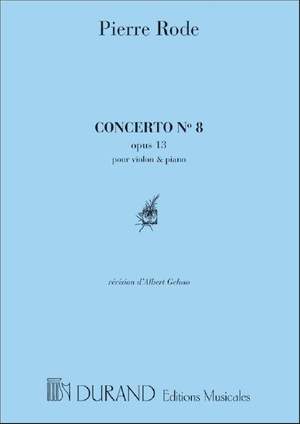 Rode: Concerto No.8, Op.13 in E minor (red. A.Géloso)