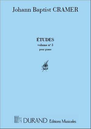 Cramer: Etudes Vol.3 (Durand)