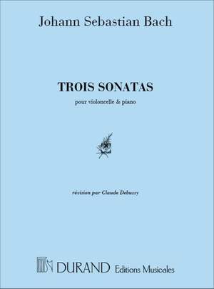 Bach: 3 Sonatas