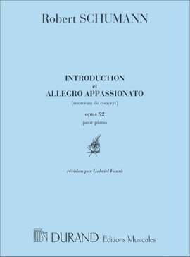 Schumann: Introduction et Allegro appassionato Op.92