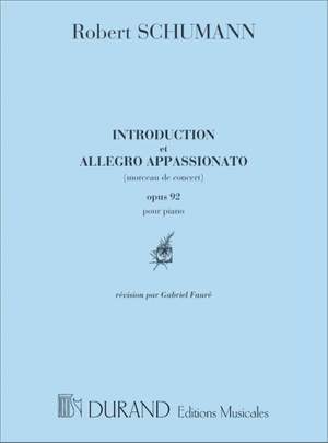 Schumann: Introduction et Allegro appassionato Op.92