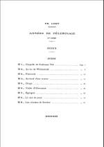 Liszt: Années de Pèlerinage - 1ère Année: Suisse Product Image