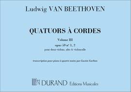 Beethoven: String Quartets Vol.3