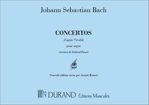 Bach: Concertos d'après Vivaldi