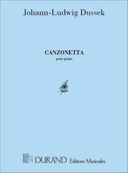 Dussek: Canzonetta (Durand)