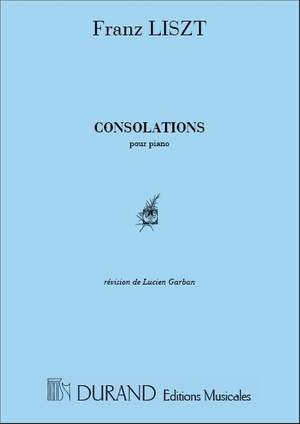 Liszt: Consolations (rev. L.Garban)