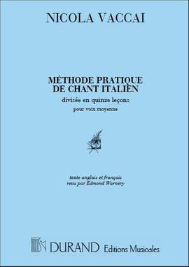 Vaccaï: Méthode pratique pour le Chant italien (med)