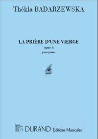 Badarzewska-Baranowska: La Prière d'une Vierge Op.4 (Durand)