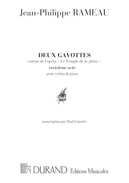 Rameau: 2 Gavottes