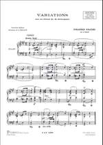 Brahms: Variations sur un Thème de Schumann Op.9 Product Image