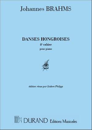 Brahms: Danses hongroises Vol.4: No.17 - No.21