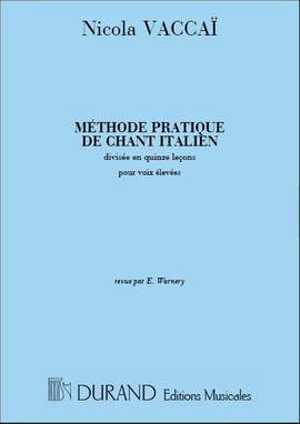 Vaccaï: Méthode pratique pour le Chant italien (high)
